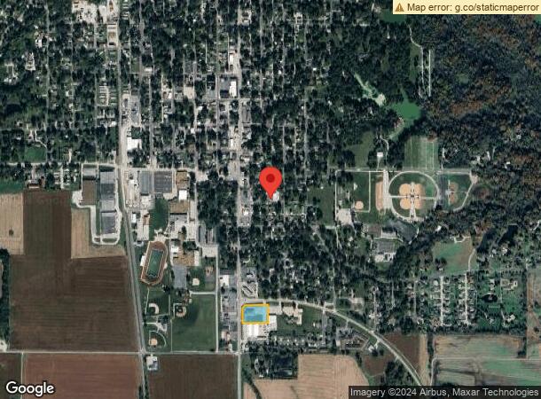  1 Southgate Ctr, Freeburg, IL Parcel Map