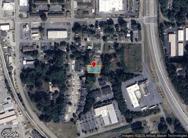  109 Central Ave, Cartersville, GA Parcel Map