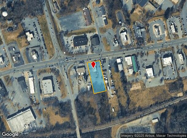  1406 E Main St, Lincolnton, NC Parcel Map