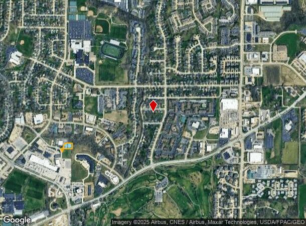 2352 Cumberland Square Dr, Bettendorf, IA Parcel Map