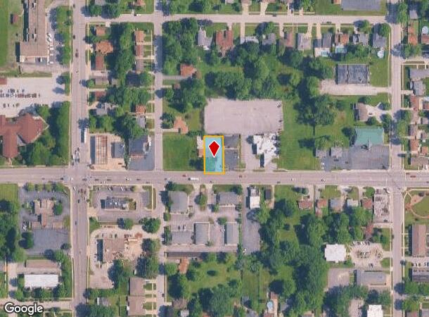  2839 45Th St, Highland, IN Parcel Map
