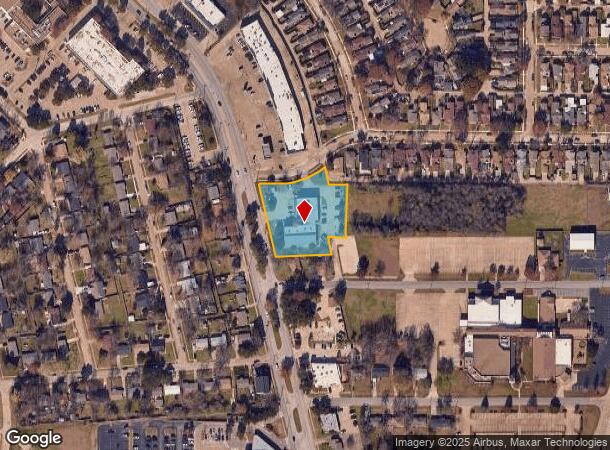 1320 N Galloway Ave, Mesquite, TX Parcel Map