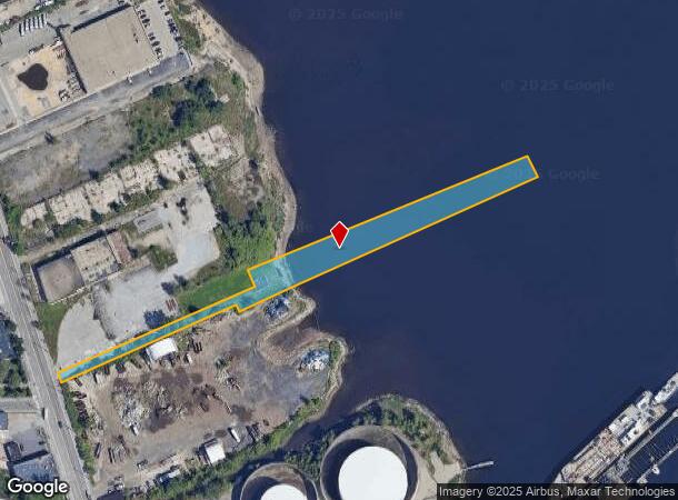  608 Weeden St, Pawtucket, RI Parcel Map