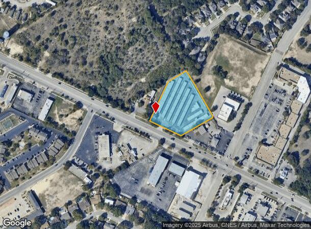 2500 Pat Booker Rd, Universal City, TX Parcel Map