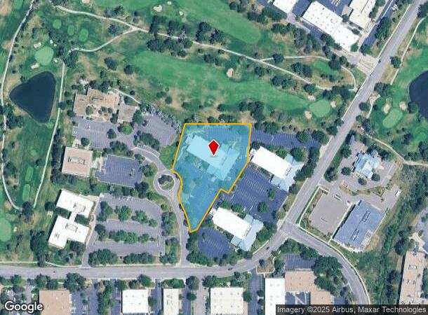  6 Inverness Ct E, Englewood, CO Parcel Map