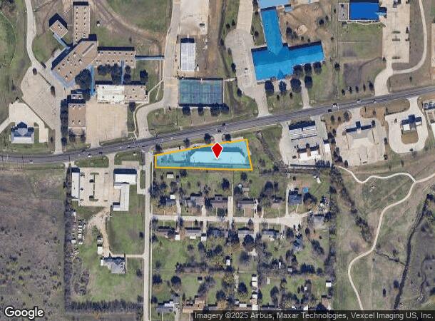 900 E Mccart St, Krum, TX Parcel Map