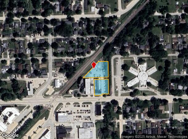 214 E Mazon Ave, Dwight, IL Parcel Map