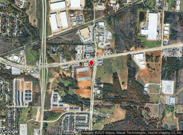 1501 N Mayhill Rd, Denton, TX Parcel Map