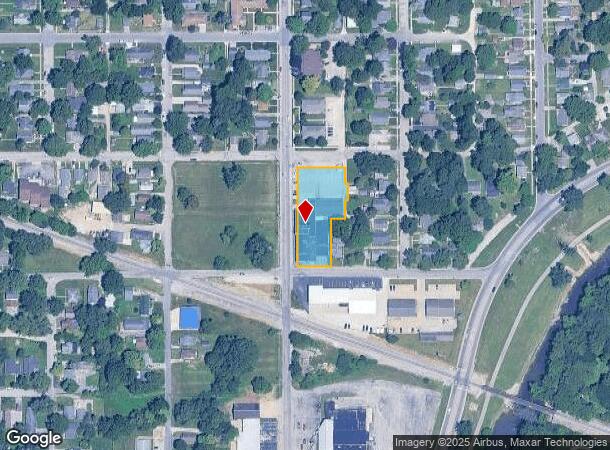  520 S Nichols Ave, Muncie, IN Parcel Map