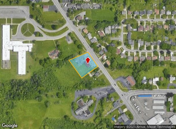 1415 Orchard Park Rd, Buffalo, NY Parcel Map