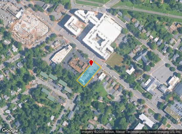  917 W Broad St, Falls Church, VA Parcel Map