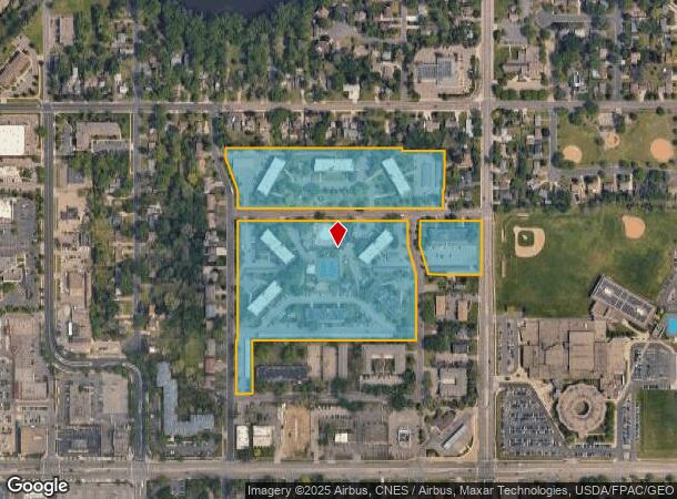  201 W 96Th St, Minneapolis, MN Parcel Map