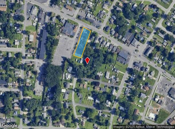 1156 Curry Rd, Schenectady, NY Parcel Map