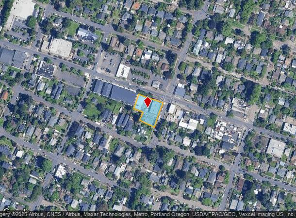  7522 N Lombard St, Portland, OR Parcel Map