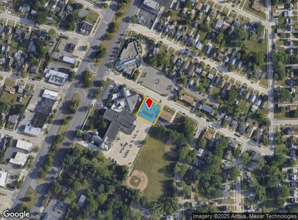 16140 Aurora Ave, Eastpointe, MI Parcel Map