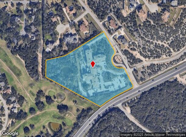 107 Bella Montagna Cir, Austin, TX Parcel Map