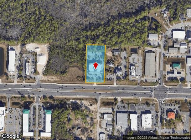 12598 Us Highway 98 W, Miramar Beach, FL Parcel Map