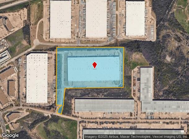 4117 Pinnacle Point Dr, Dallas, TX Parcel Map