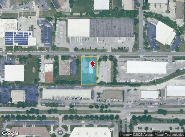  15521 W 110Th St, Lenexa, KS Parcel Map