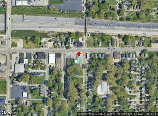  342 E South St, Akron, OH Parcel Map