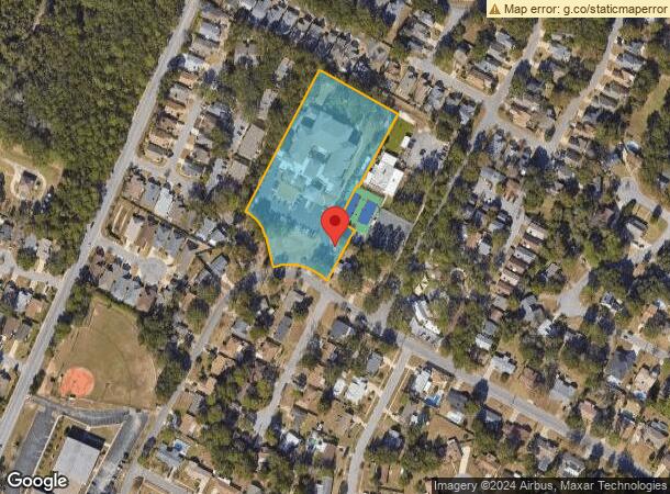  3450 Wimbledon Dr, Pensacola, FL Parcel Map