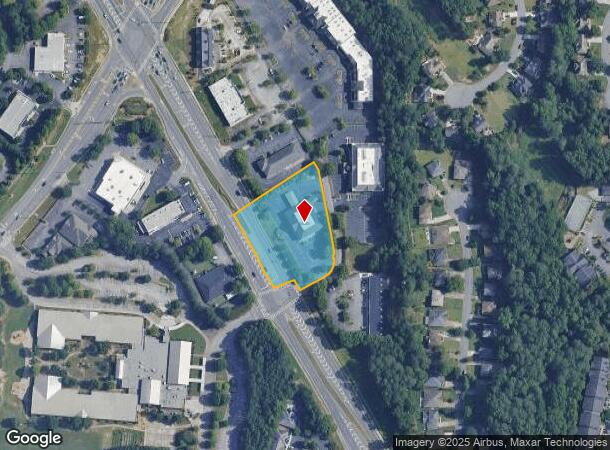 11040 State Bridge Rd, Alpharetta, GA Parcel Map