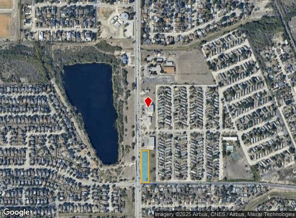  8600 S Zarzamora St, San Antonio, TX Parcel Map