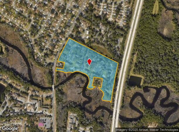  11291 Harts Rd, Jacksonville, FL Parcel Map