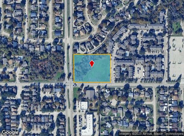  2445 Apollo Rd, Garland, TX Parcel Map