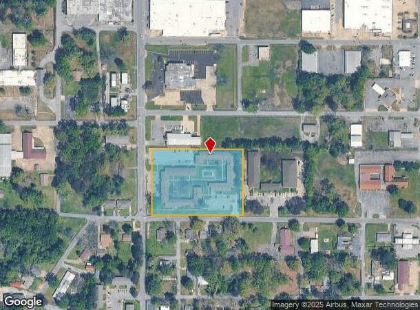 3021 S Fir St, Pine Bluff, AR Parcel Map