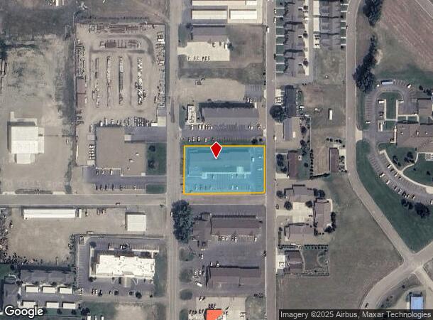  2000 N Merrill Ave, Glendive, MT Parcel Map