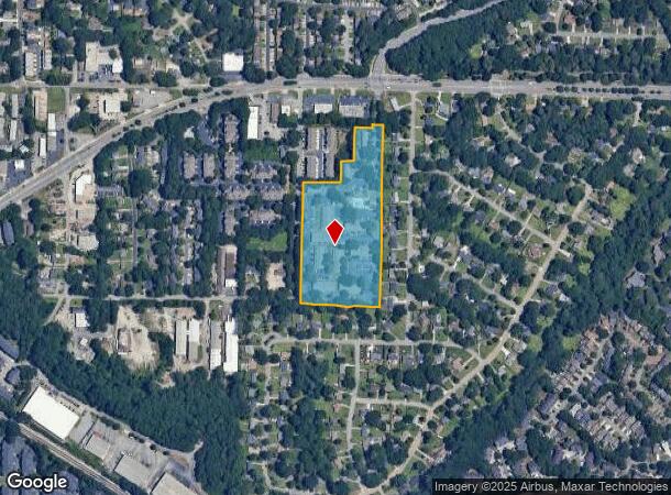  1898 Spring Rd Se, Smyrna, GA Parcel Map