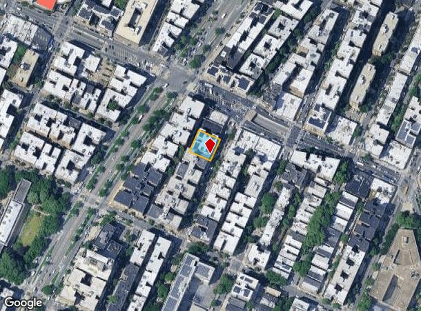  1189 Sheridan Ave, Bronx, NY Parcel Map