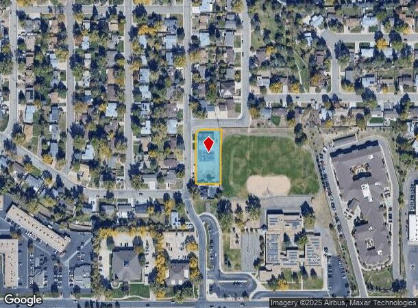  6524 Urban St, Arvada, CO Parcel Map