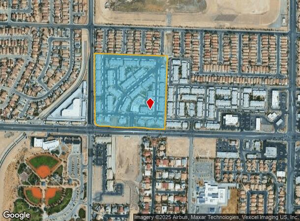 240 E Silverado Ranch Blvd, Las Vegas, NV Parcel Map