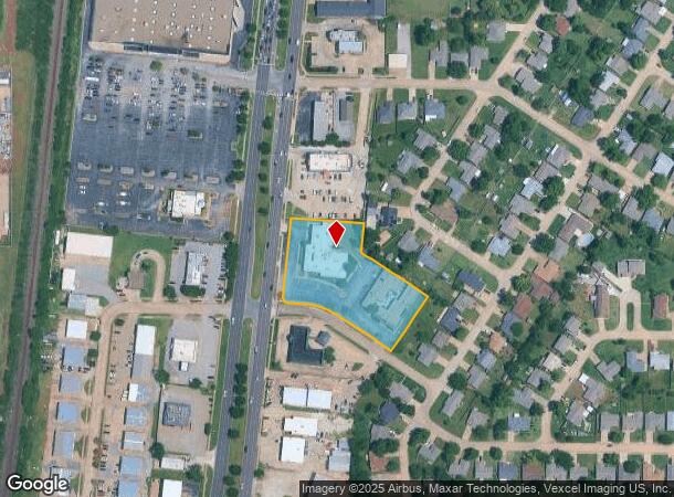 2500 S Broadway, Edmond, OK Parcel Map