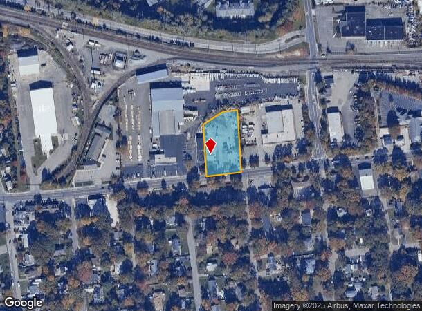  345 Hallock Ave, Port Jefferson Station, NY Parcel Map