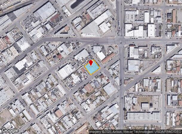  2331 Bassett Ave, El Paso, TX Parcel Map