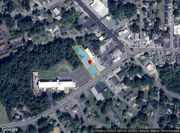  605 W Harden St, Graham, NC Parcel Map