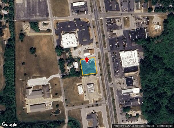 719 S Huntington St, Syracuse, IN Parcel Map