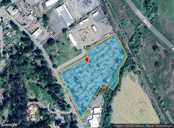  1475 Baechtel Rd, Willits, CA Parcel Map