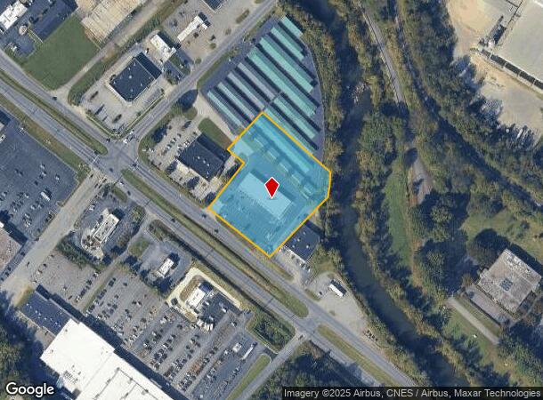 2725 Greensboro Rd, Martinsville, VA Parcel Map