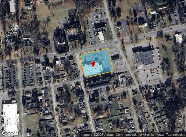  830 W Main St, Salem, VA Parcel Map