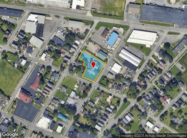 320 Niagara St, Utica, NY Parcel Map