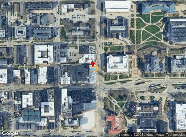 617 S Wright St, Champaign, IL Parcel Map