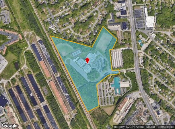  561 Mclawhorne Dr, Newport News, VA Parcel Map