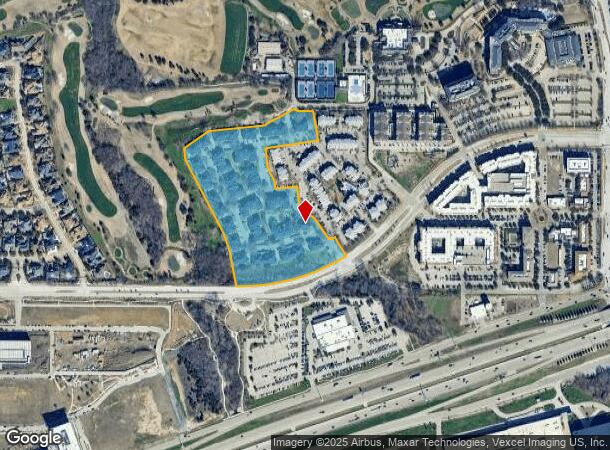  5200 Town And Country Blvd, Frisco, TX Parcel Map