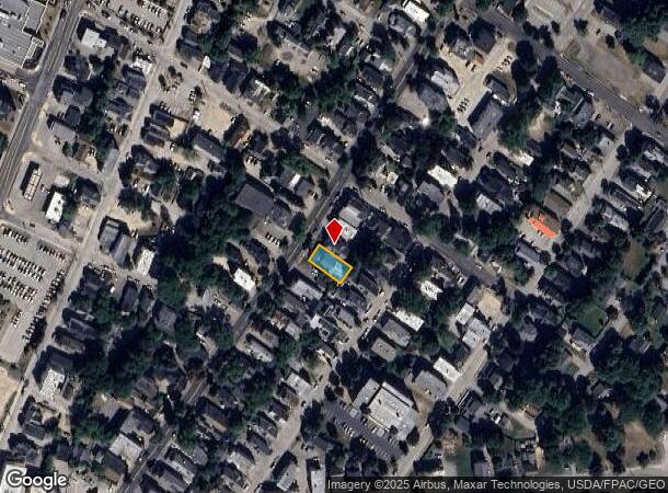 133 College St, Lewiston, ME Parcel Map