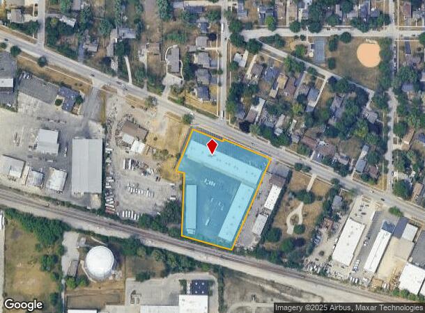  145 W Irving Park Rd, Roselle, IL Parcel Map
