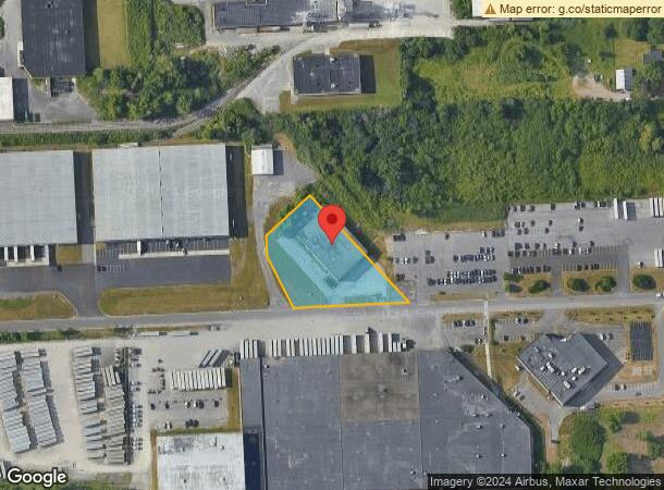  4600 Crossroads Park Dr, Liverpool, NY Parcel Map